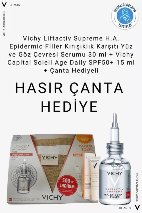 Liftactiv Supreme H.A. syworotka we gün şöhlelerinden goraýjy krem, 15 ml - 25310946