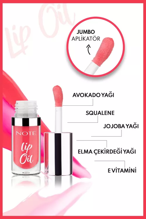 Nemlendiriji dodak ýalpyldawuk-ýagy Lip Oil 10 Baby Pink - 27249124 — surat 3/5