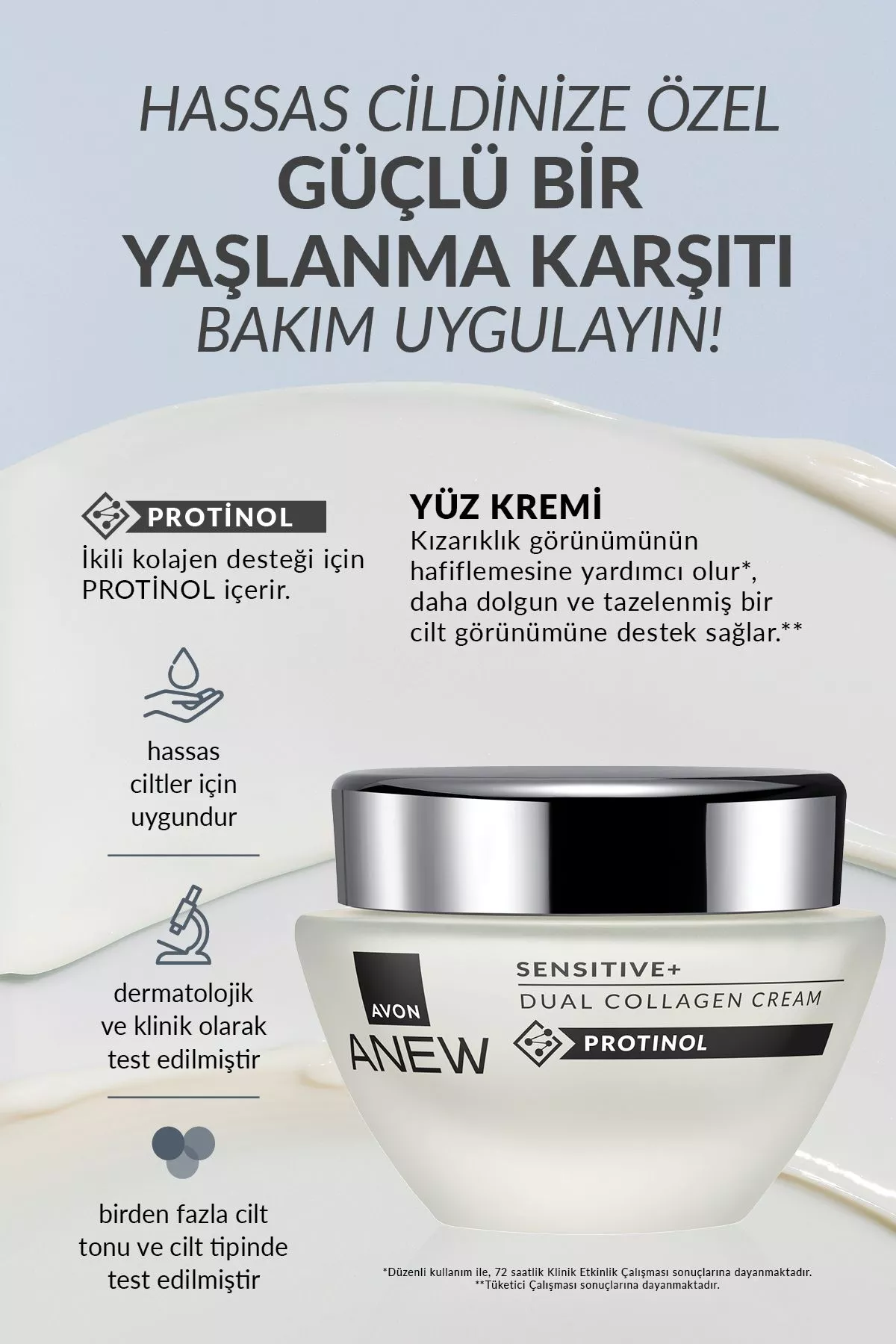 Anew Sensitive+ Ýüz kremi - 24316538 — surat 2/4