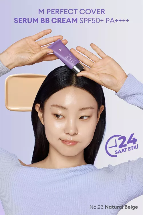 Ýaşardyjy M Perfect Cover Serum BB-kremi (reňki 23) - 25161593