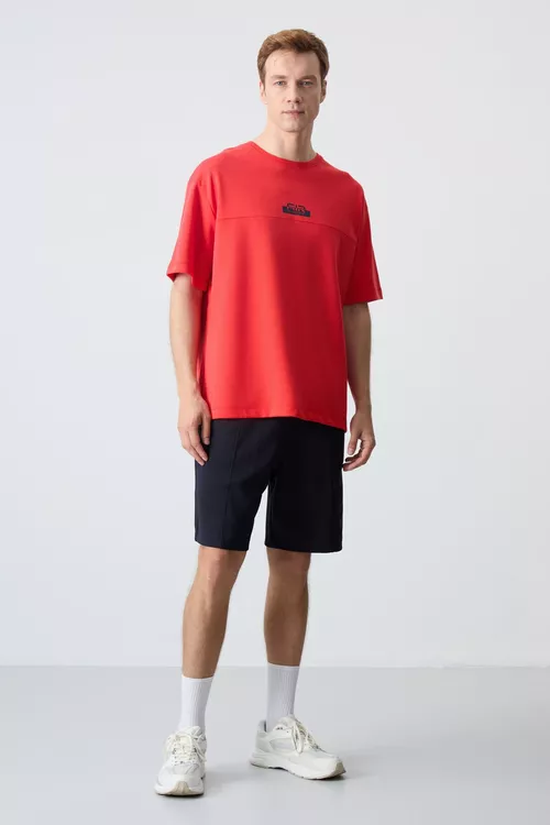 Fiesta goýy gök Oversize şortuly erkek adam toplumy - 27249567
