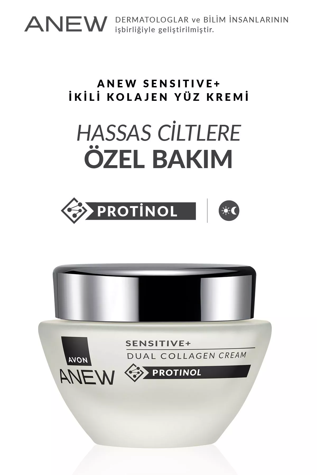 Anew Sensitive+ Ýüz kremi - 24316538 — surat 1/4