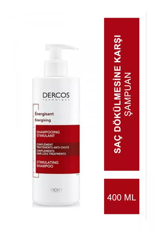 Saç dökülmesine garşy B5 we B6 witaminli Dercos Energising şampuny, 200 ml - 18524771