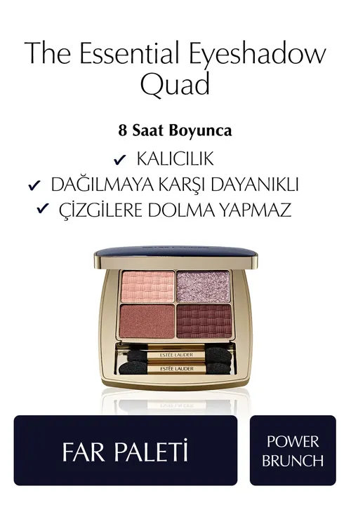 The Essential Eyeshadow Quad far paleti - Reňk: Power Brunch - 34174576
