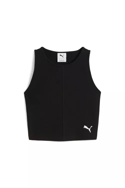 Wardrobe Ess Ribbed Crop Top Zenan krop-futbolkasy - 27471286