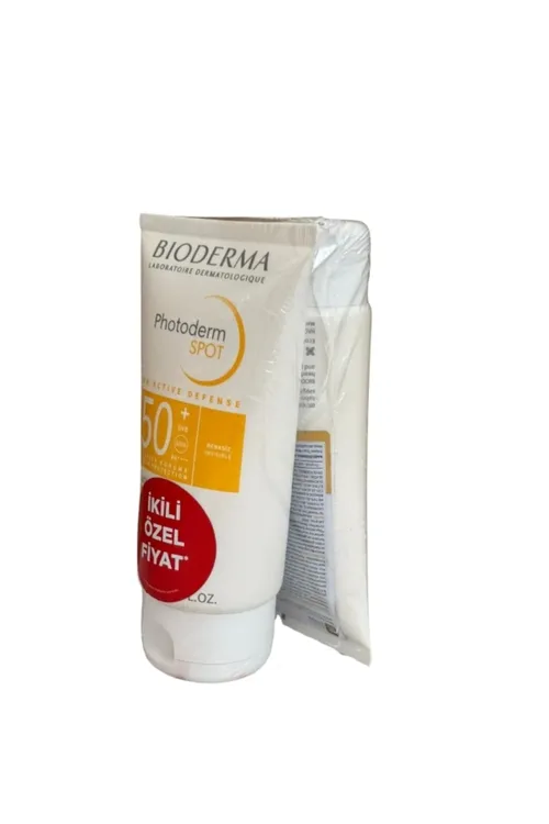 Photoderm SPOT SPF50+ tebylara garşy ýüz we beden gün kremi 150 ml 2 sany (gutusyz) - 36090834 — surat 2/3