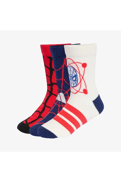 Marvel Spiderman uniseks gyzyl 3-li jorap - 36054663