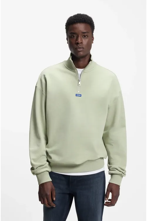 Logotipli syrmaly hemrasyz köýnekçe (sweatshirt) - 36041943