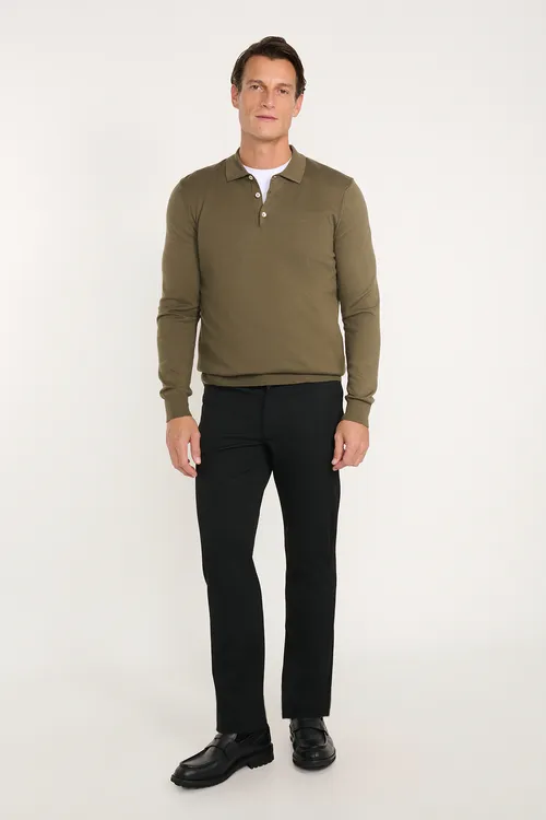 Dar biçüwli Slim Fit 5 jübili çeýe gara balak - 36716590