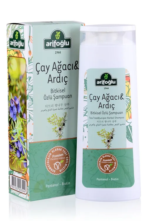 Çaý agajy we arça goşulan ösümlik şampuny 400 ml - 21910051