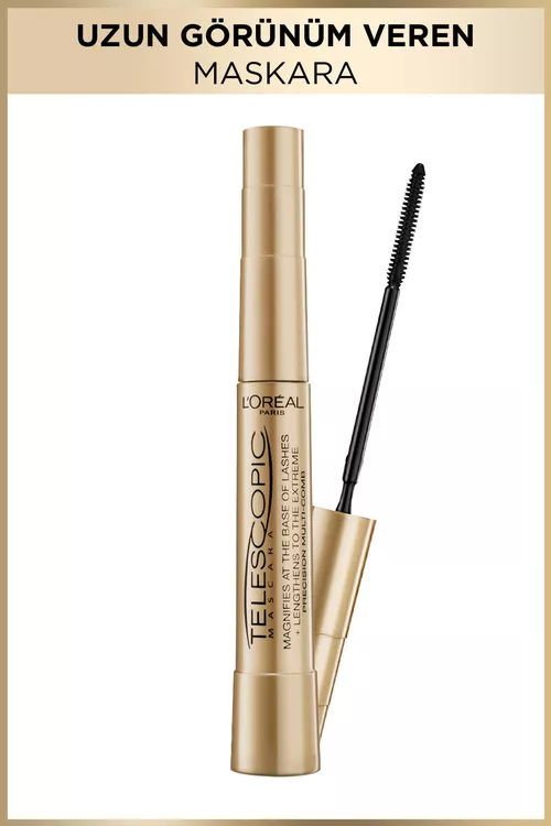 Kirpikler üçin gara tüş Telescopic - 7944464