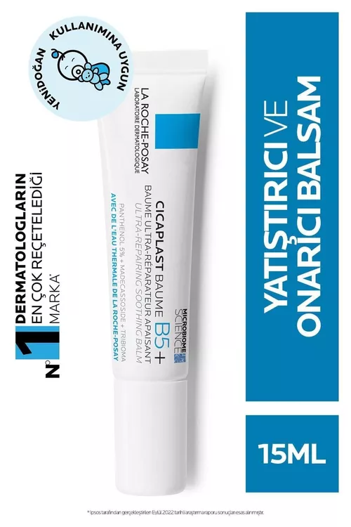 Gury we gidijek (gyjyndyrylan) deri üçin LRPosay Cicaplast Baume B5 dikeldiji kremi 15 ml - 19135641
