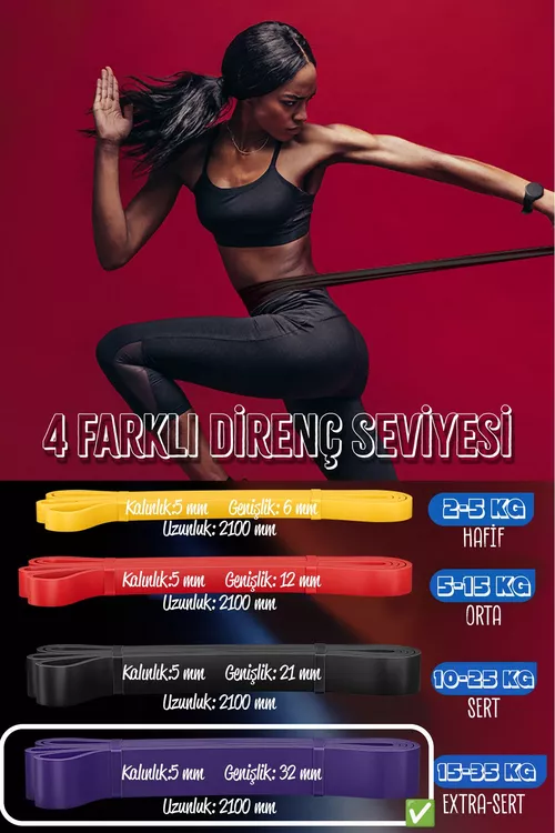 Güýç maşklary üçin melewşe rezin halka 35 kg - 26947290 — surat 3/8
