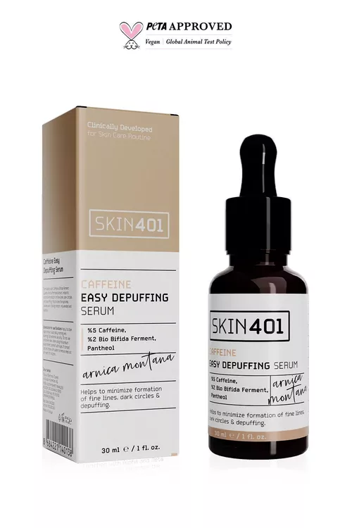 Göz aşagyndaky meýdan üçin 5% kofeinli sarymsy (syworotka) 30 ml - 23908229