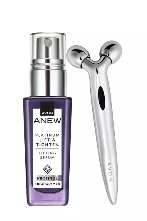Anew Platinum Toplum: lifting täsirli syworotka we massaž roleri - 26786071