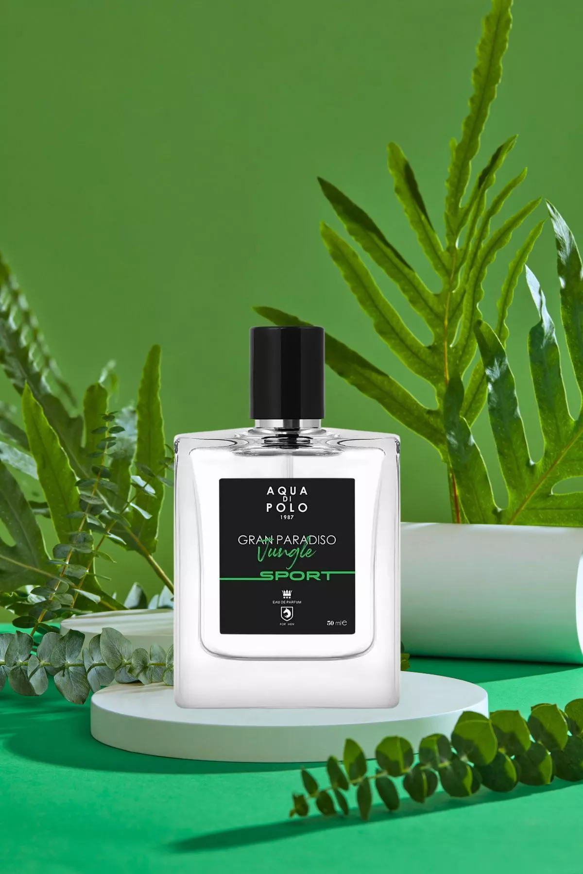 Erkekler üçin Gran Paradiso Jungle Sport atyry 50 ml EDP - 4887004 — surat 2/4