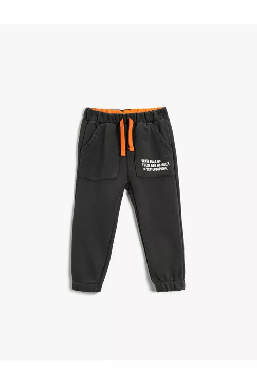 Jübüli we ýüpli pagta jogger balagy - 18546870