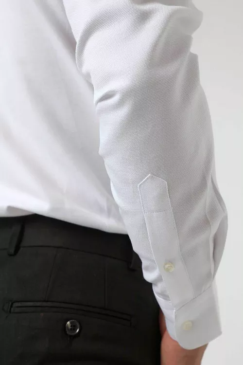 Ak köýnek DS DAMAT (Slim Fit) - 3998029 — surat 4/5