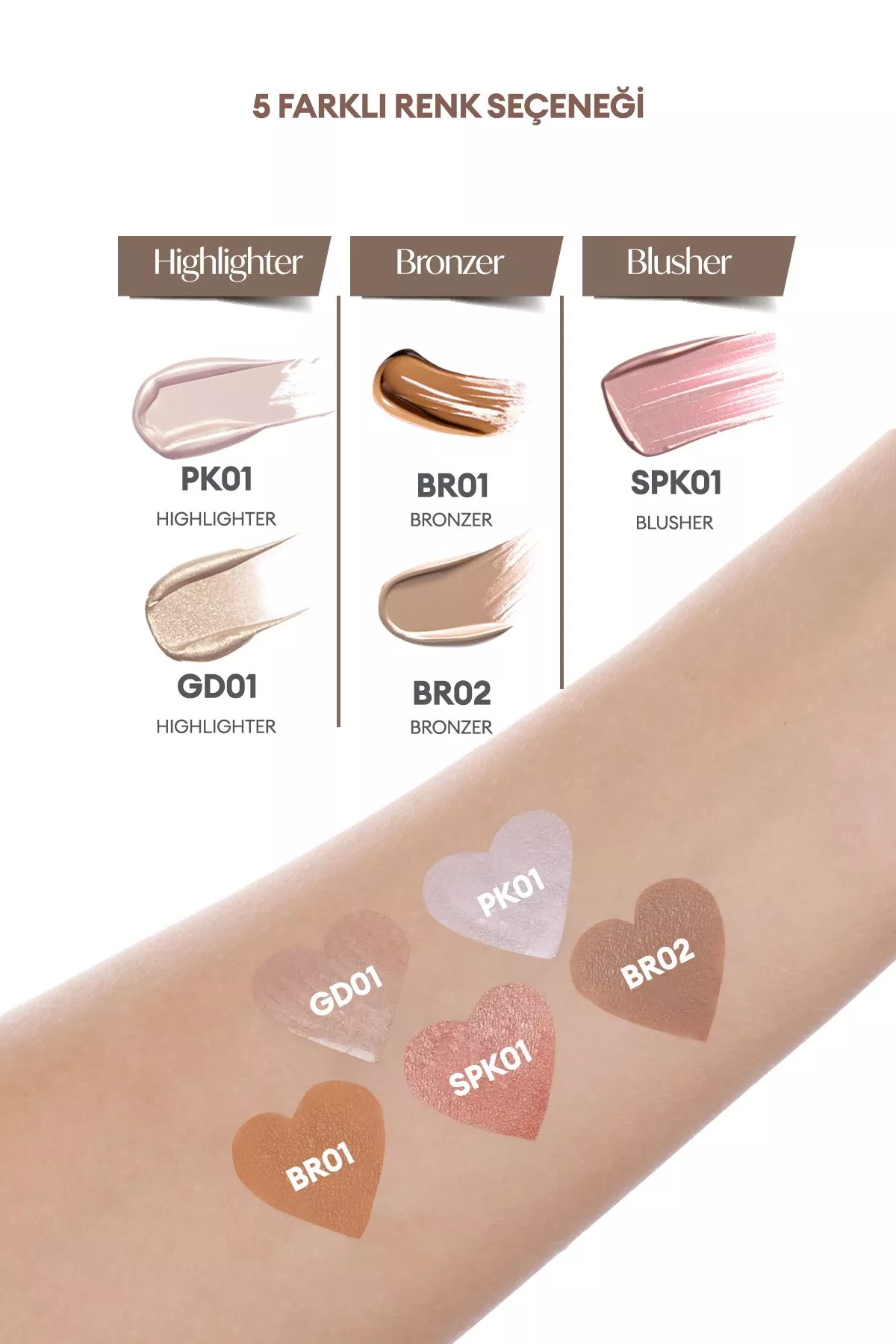 Şampan öwüşginli suwuk aýdyňladyjy – Ýalpyldawuk görnüş berýän Apieu Juicy Pang Highlighter Champaigne(GD01) - 21782639 — surat 2/4