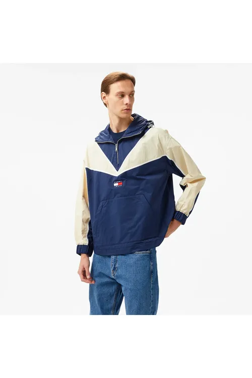 Jeans Tj Game Day Chicago Popover erkek goýy gök kurtkasy - 36769475