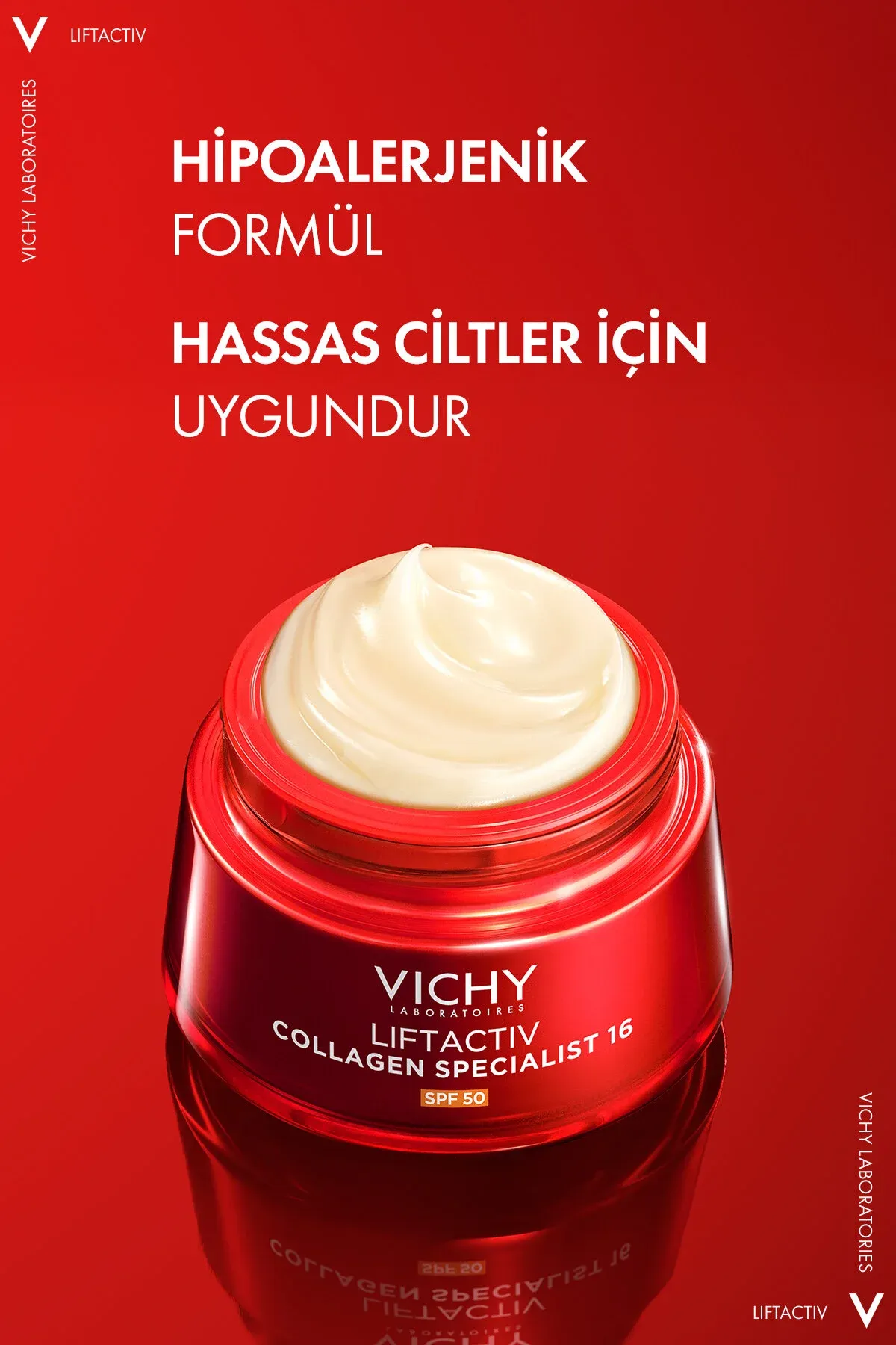 Liftactiv Collagen Specialist 16 ýygyra garşy SPF50 içerikli gündiz kremi ätiýaçlyk kapsula 50 ml - 36801512 — surat 5/8