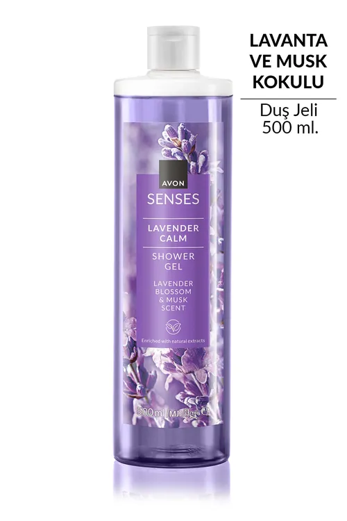 Lawanda yisli duş üçin gel Senses Lavender Calm 500 ml - 36734765