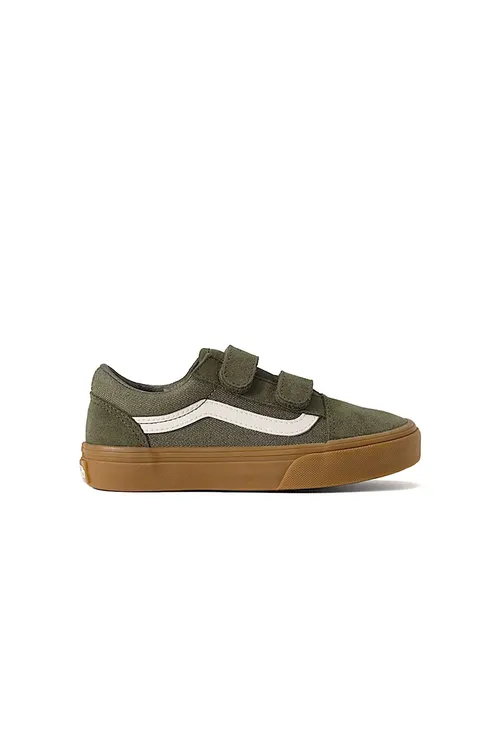 Old Skool V çaga gündelik aýakgaby VN000CYAGRN1 ýaşyl - 36800843