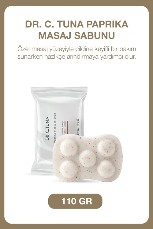 Dr. C. Tuna gyzyl burçly owkalanma sabyny 110 g | Piling täsirli janlandyryjy duş sabyny - 36725745