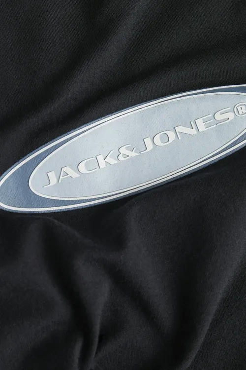 Jack&Jones erkek futbolkasy 12273880 BLACK - 36769497 — surat 3/3
