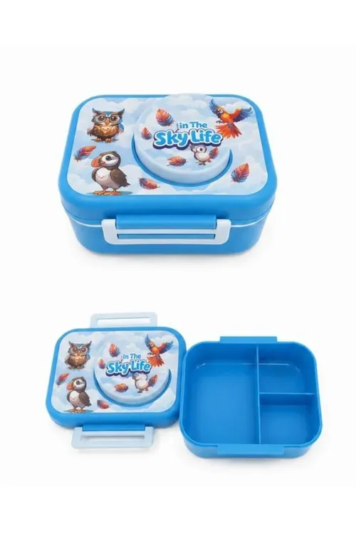 5 bölümli 2 gatlakly nahar gapy, çemçesi we wilkasy bilen - 36739078