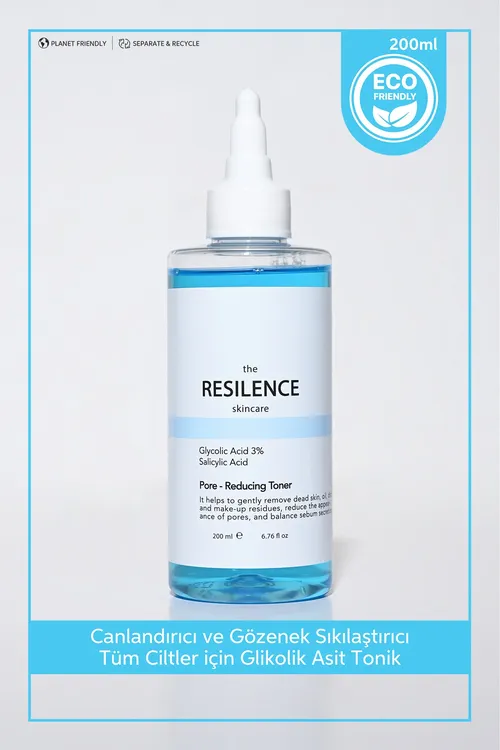 Dürli deri görnüşleri üçin janlandyryjy we öýjüpleri daraldyjy glikol kislotasy tonigi 200 ml - 36780825