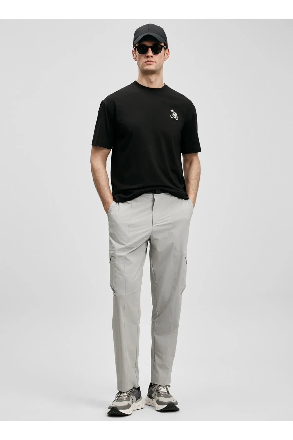 Daş reňkli erkek Slim Fit balagy RESPECT - 36754402 — surat 2/6