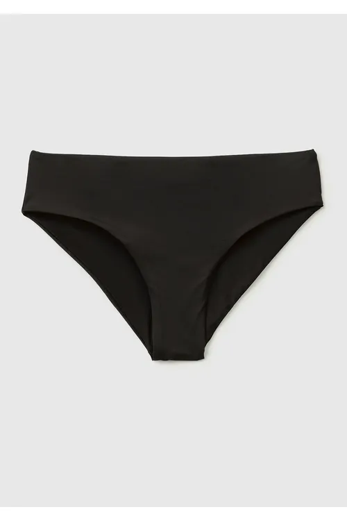 Aýallar üçin arkasy logotipli gara bikini aşagy - 36747621