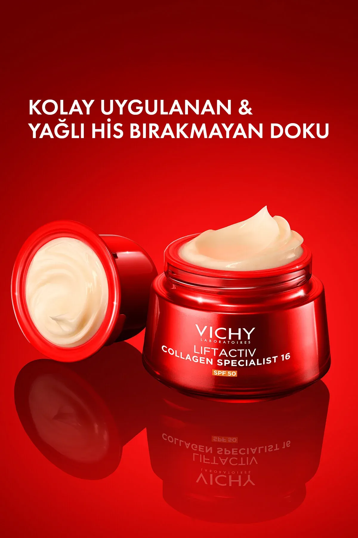 Liftactiv Collagen Specialist 16 ýygyra garşy SPF50 içerikli gündiz kremi ätiýaçlyk kapsula 50 ml - 36801512 — surat 3/8