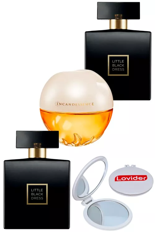 Little Black Dress Gyz-gelin Parfum Edp 50ml X 2 Sany + Incandessence Gyz-gelin Parfum + Lovider Jübi - 21829342