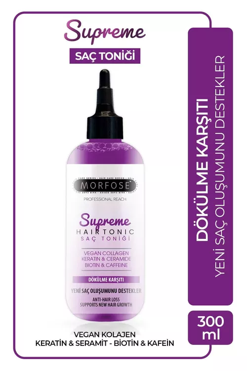 Saç dökülmesine garşy Supreme Vegan Collagen saç tonigi 300 ml - 24132041