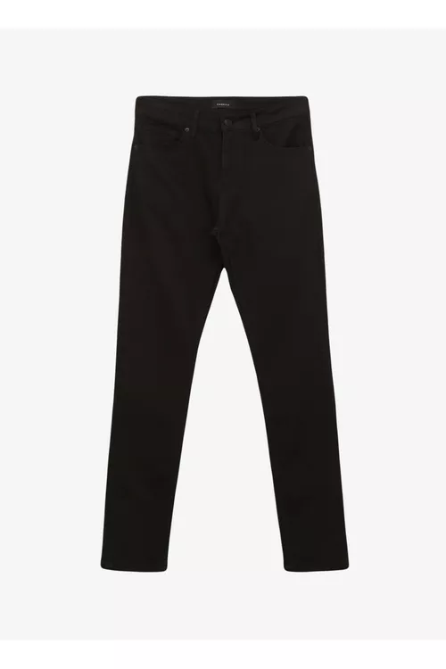 Skinny Fit daralýan erkek jinsy balagy, gara - 21287679