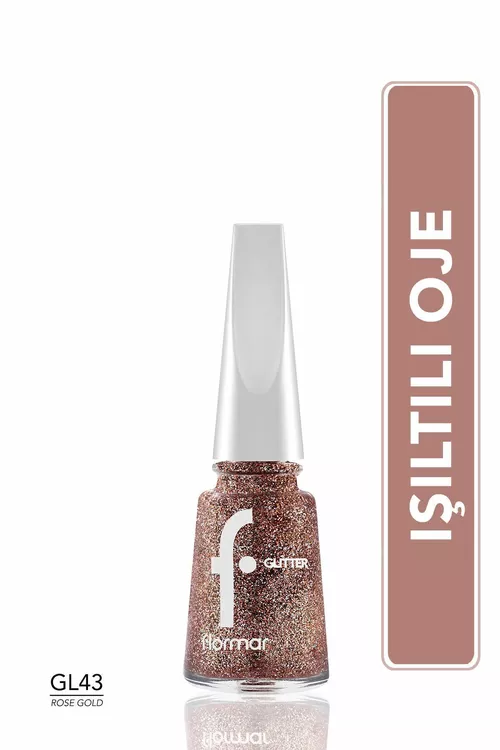 Öwüşginli effektli Glitter ýarym dury dyrnak lakgy - 20255172