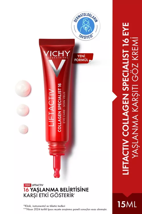 Liftactiv Collagen Specialist garramagyň alamatlary üçin gabak kremi - 23047680