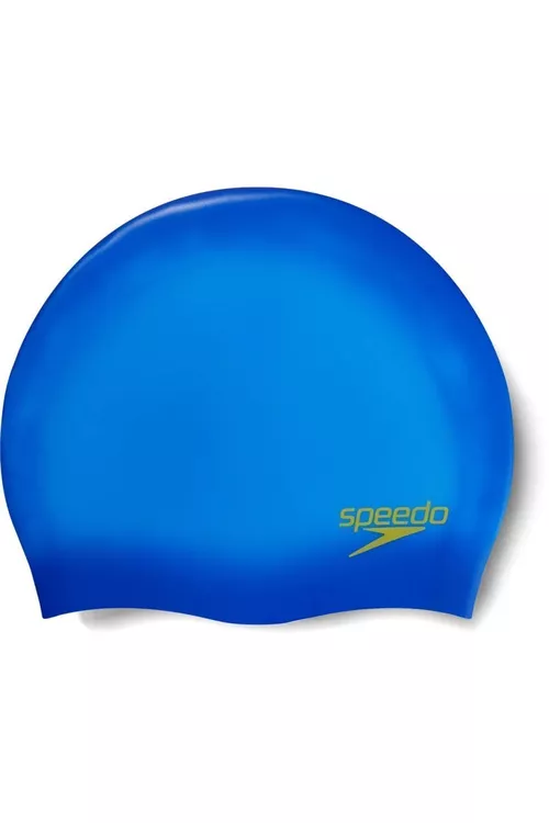 SPEEDO PLAIN MOUD SILC CAP JU gök çaga suwa düşülende geýilýän şlemi - 21722667