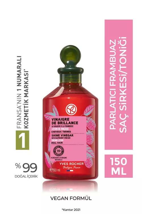 Saç ýalpyldysy üçin malina sirke-tonigi 150 ml - 21331486