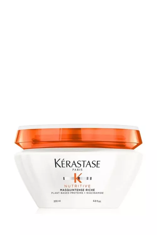 Nutritive Masquintense Riche örän gury saçlar üçin iýmitlendiriji maska 200 ml - 21910495