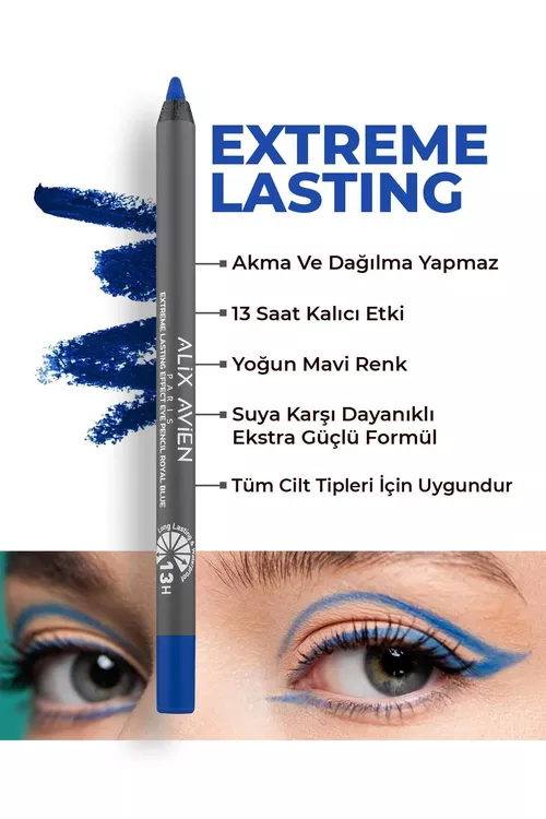 Extreme Lasting Royal Blue gök suwa durnukly göz galamy - 20259616