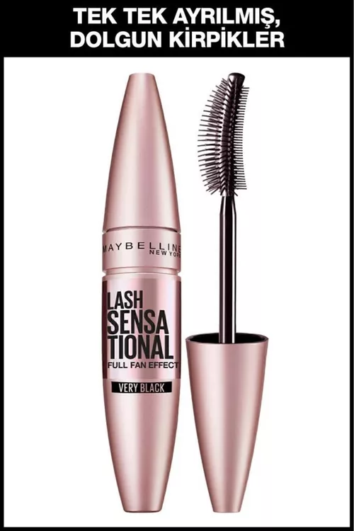 Kirpikler üçin gara tüş Lash Sensational - 7916959