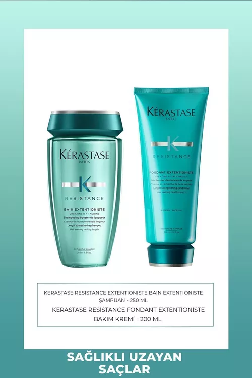 Kérastase Extentioniste Saç ösdürmek üçin toplum: 250 ml şampun we 200 ml maska - 21332710