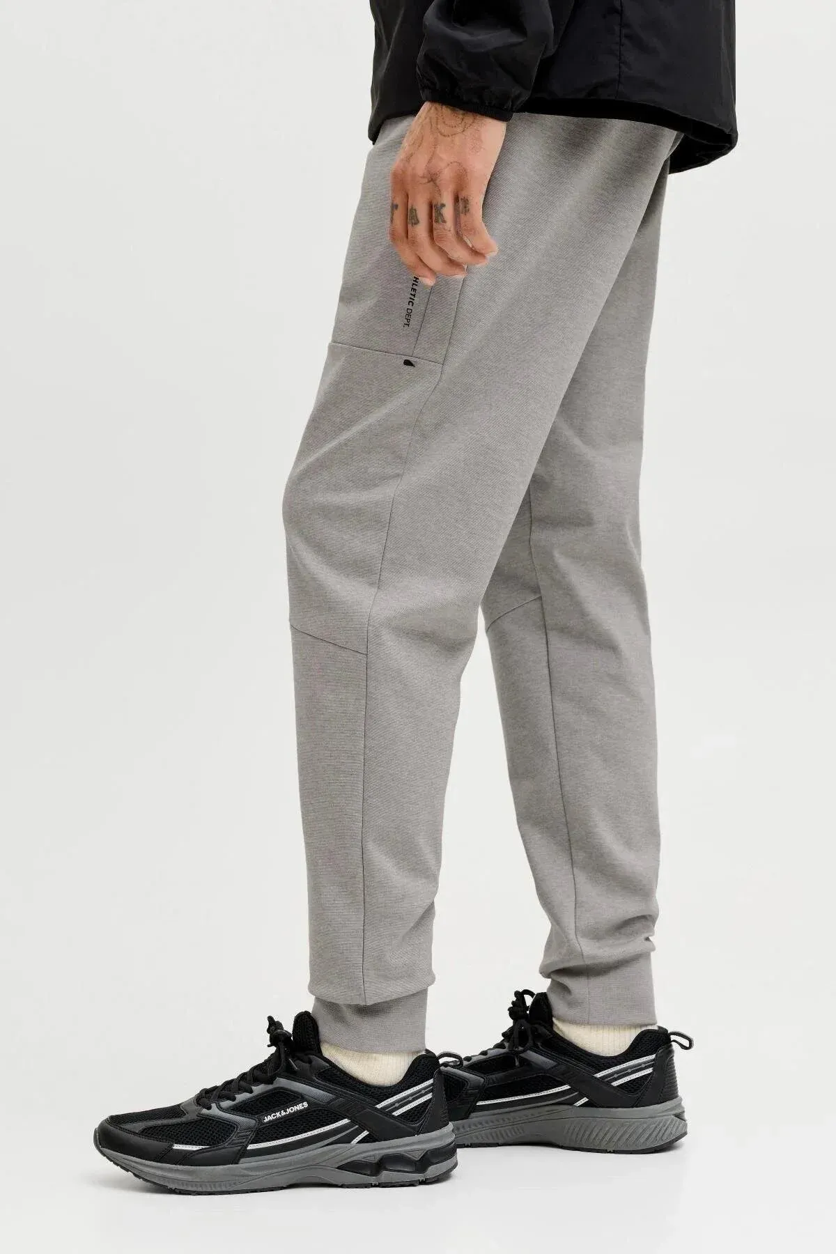 JPSTGORDON Base erkek sport balagy – giňiş biçimli, gündelik we sport eşofman balagy - 34736890 — surat 4/8
