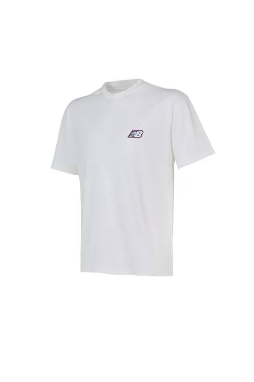 NB Lifestyle Men Tshirt erkek ak futbolkasy - MNT1647 - 34736989