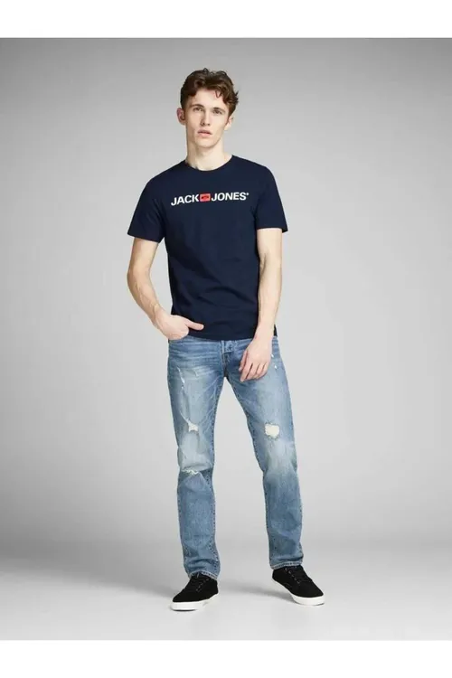 Jj 12137126 nagyşly basic erkek t-shirty - 34737814 — surat 2/3