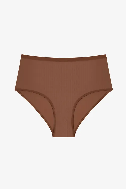 Açyk goňur reňkli, ýokary belli Essentials slip balajygy - 36616512