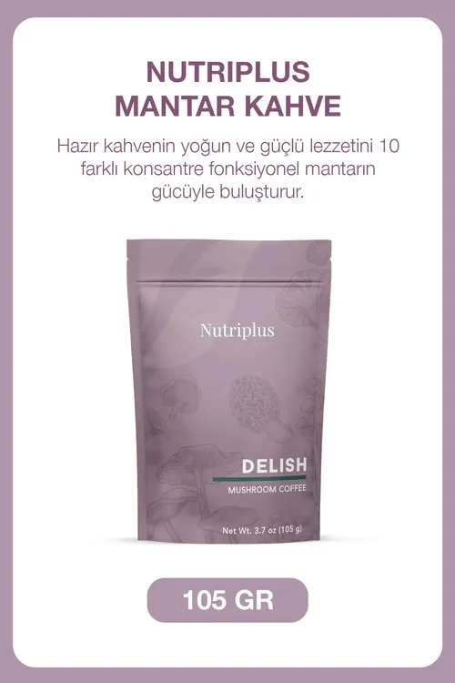 Nutriplus kömelekli kofe 105 g | 10 sany pepdaly kömelek, çikoriý we BENEO® inulinli wegan kofesi - 36852576